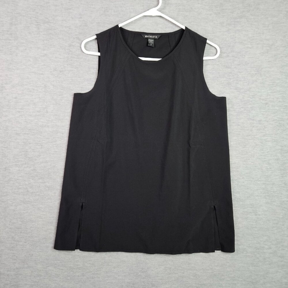 Athleta Zephyr Refined Women's Black Tank Top Size S
